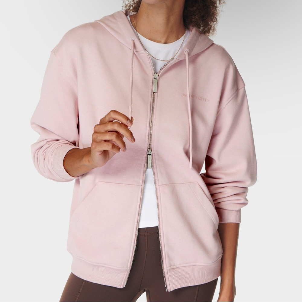 Sweaty Betty Wind Down Zip Up Hoodie